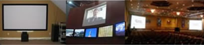 Proyección, Pantallas, Videos y Circuito cerrado De TV.